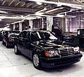 Der Mercedes-Benz 500 E wurde von Porsche entwickelt und von 1990 bis 1995 in Zuffenhausen produziert.